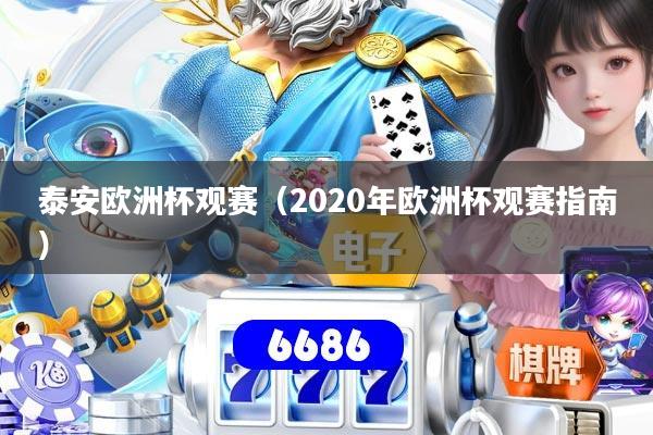 泰安欧洲杯观赛（2020年欧洲杯观赛指南）